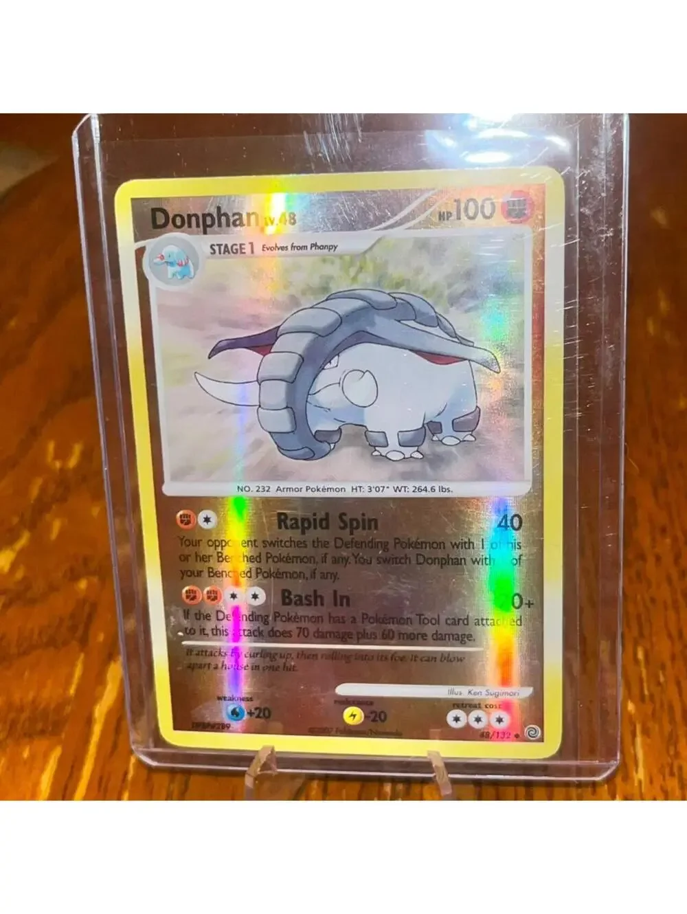 Donphan LV.48 48/132 - Secret Wonders Reverse Holo - HP 100 - 2007